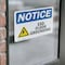 Signmission ESD Floor Grounding Sign With Symbol, 5 in W x Rectangle, Vinyl Decal OS-2PACK-NS-D-35-L-12166 - alternate 3